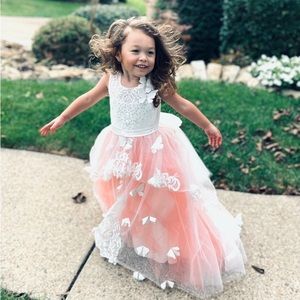 Little girl formal dress